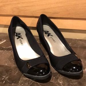 Anne Klein Sport Tatum Wedge Pump Sz 9.5